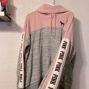 Victoria’s Secret Pink cowl neck hoodie